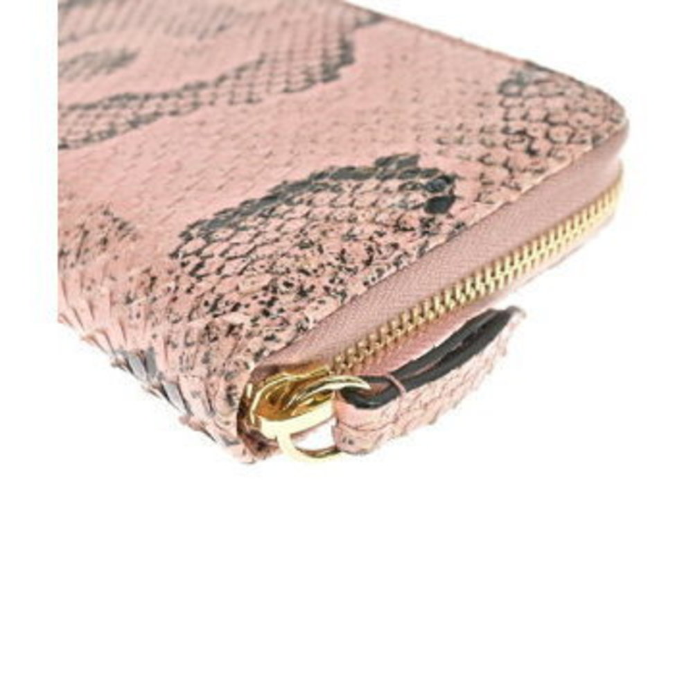 Gucci Black Python Case Wallet Pink - image 6